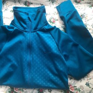 Nike Dri-fit Teal Track Jacket